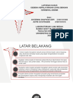 Kelompok 2 - Cedera Kepala Ringan+Edema Serebri