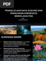 Download Daya Dukung Dan Pemasaran Pariwisata Berkelanjutan by bayu ariwangsa SN54398746 doc pdf