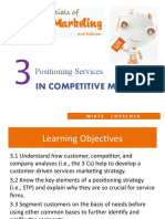 Positioning Services: in Competitive Markets