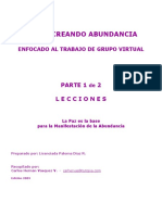 Curso Creando Abundancia - Lecciones 60 Páginas