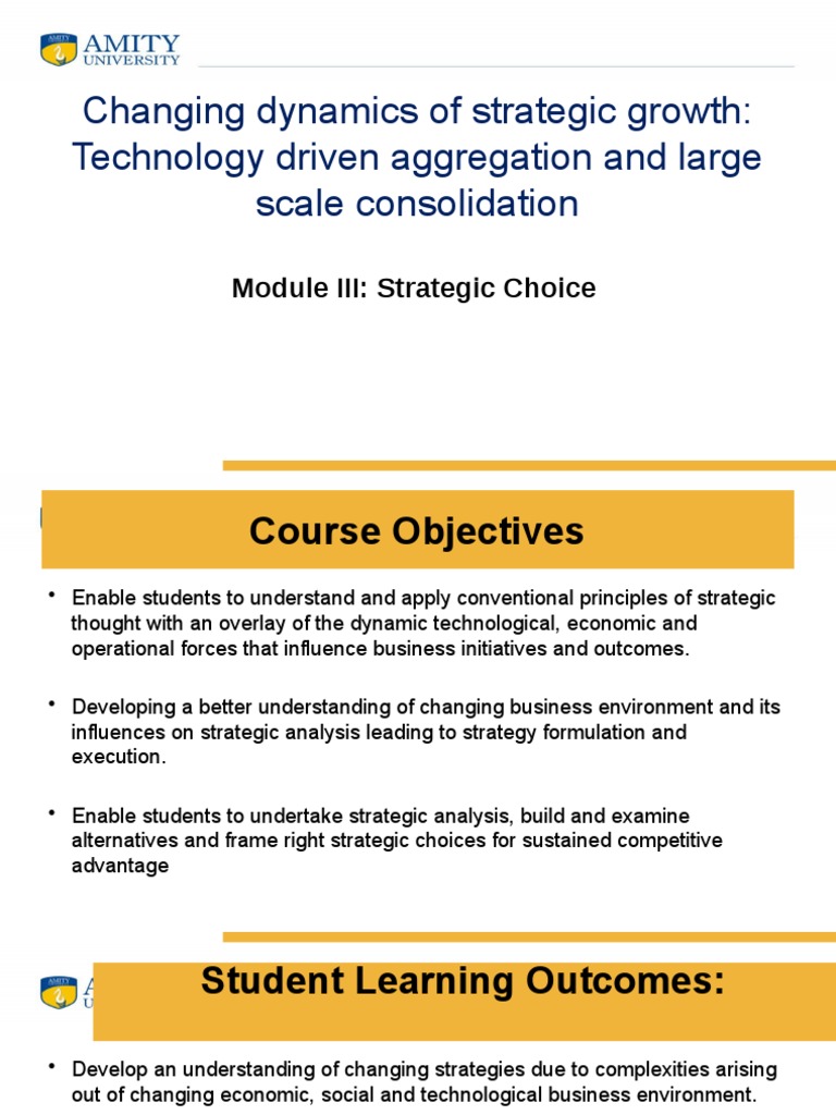 3.5 Changing Dynamics of Strategic Growth Technology Driven