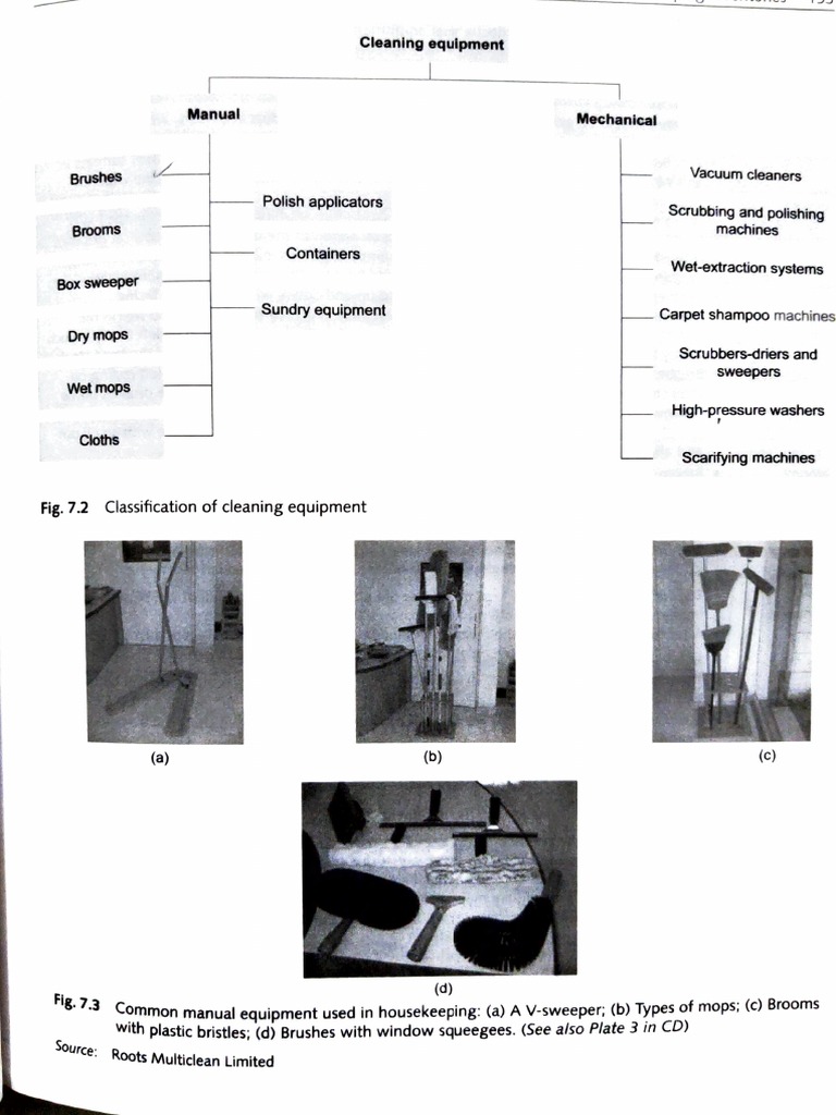 Cleaning Equipment PDF Vacuum Cleaner Housekeeping