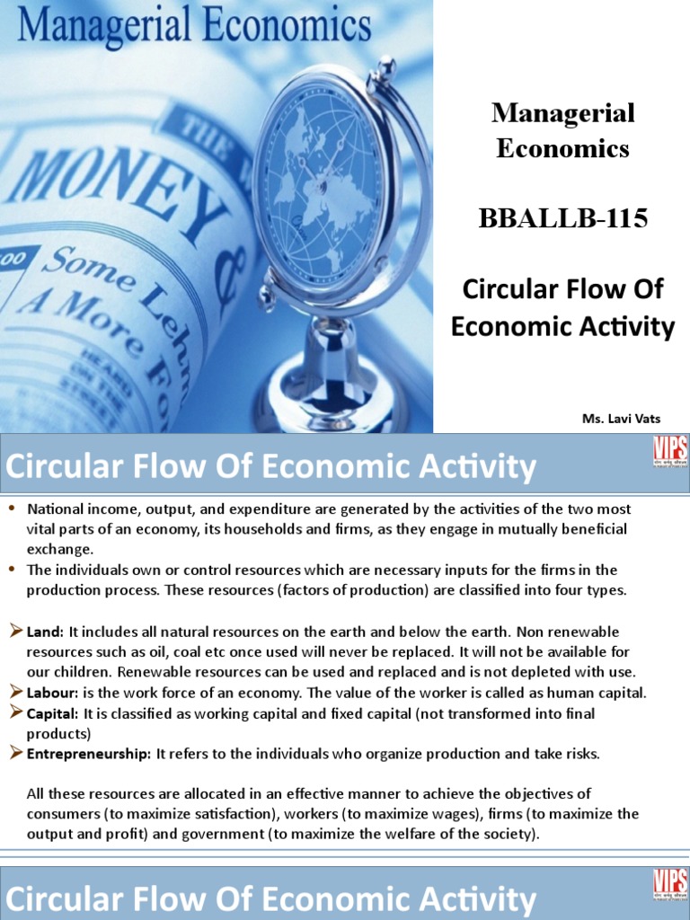 Circular Flow of Economic Activity | PDF | Economics | Macroeconomics
