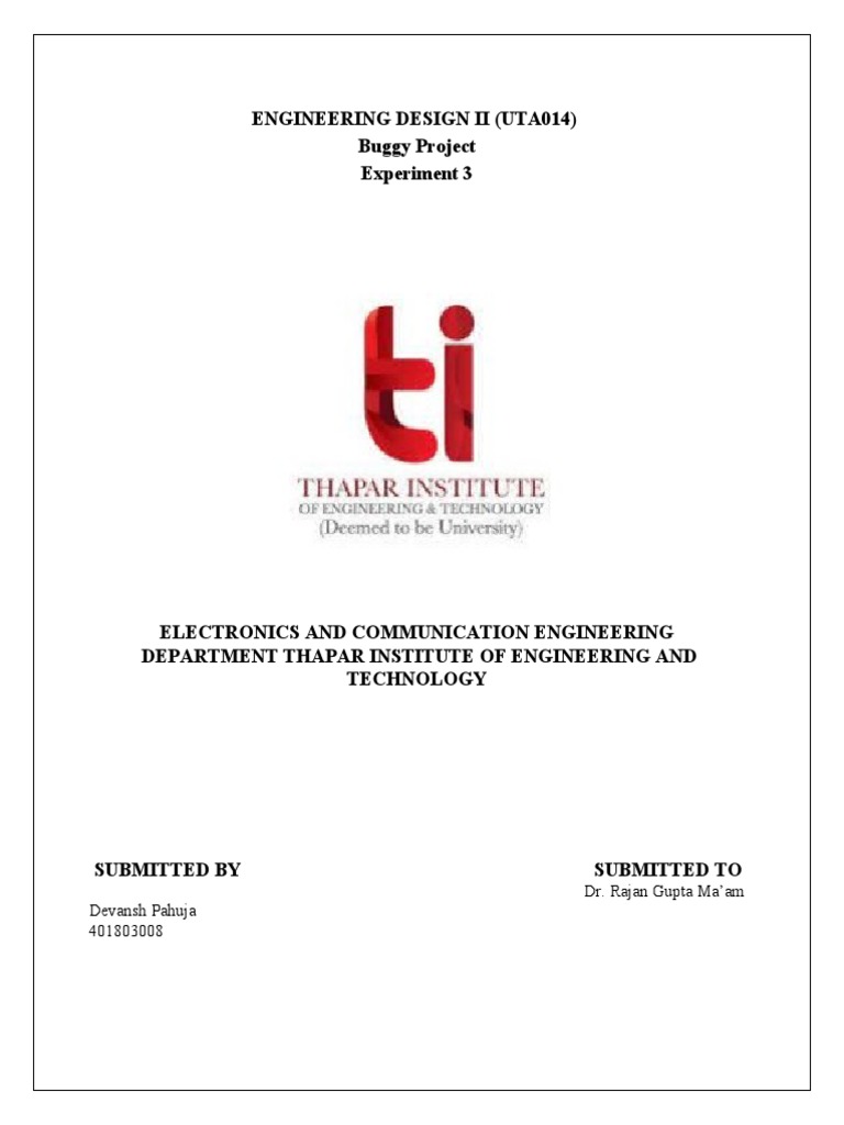 Engineering Design Ii | PDF | Operational Amplifier | Amplifier