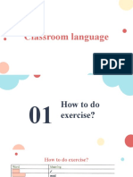 Classroom Language