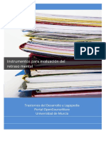 Instrumentos Evaluacion Retraso Mental - Univ Murcia - Articulo