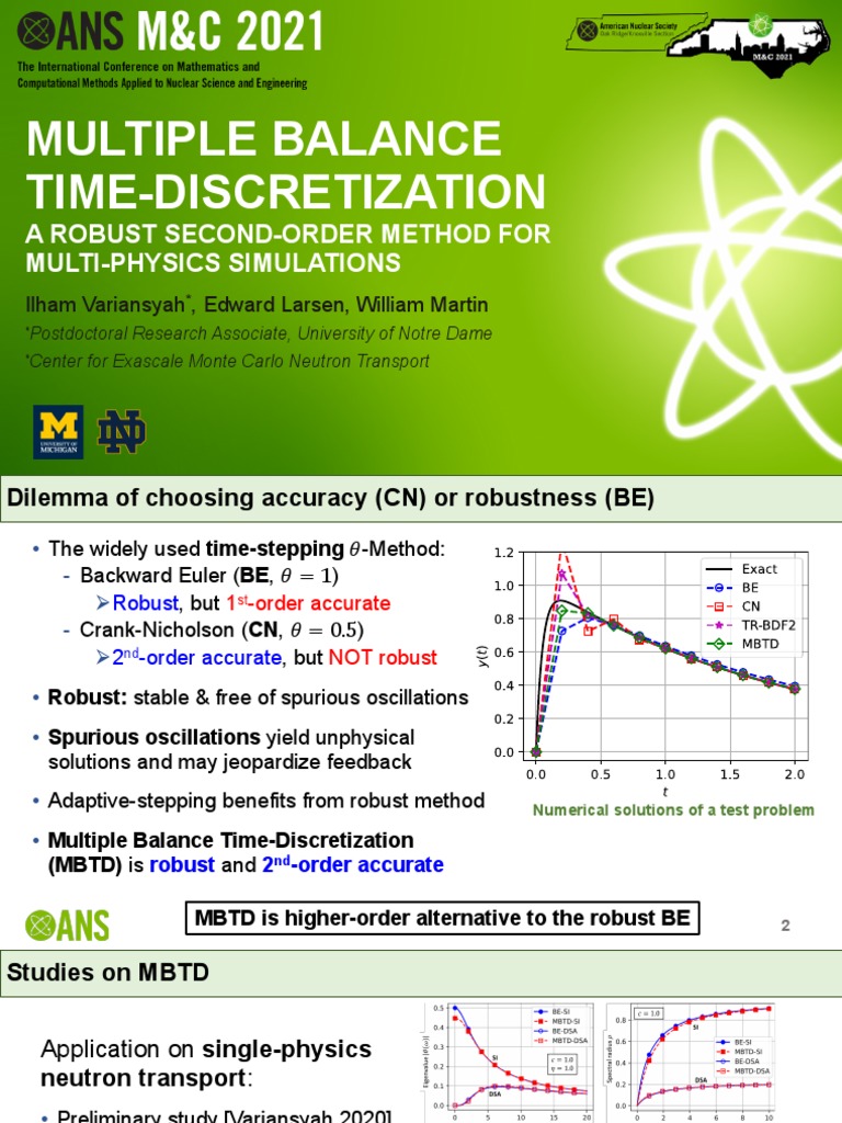 Multiple Balance Time-Discretization: A Robust Second-Order Method For ...