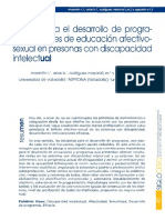 Pautas para programas de educación afectivo-sexual