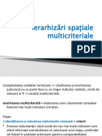 C5. Ierarhizari Spatiale Multicriteriale