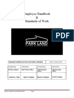 Employee Handbook Standards 2020