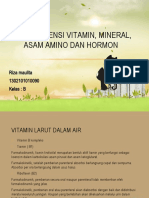 Antidefisiensi Vitamin, Mineral, Asam Amino Dan