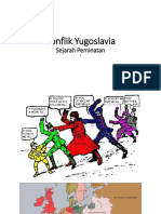 Konflik Yugoslavia: Sejarah Peminatan