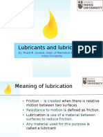 Chapter 2.2 Lubricants-Lubrication