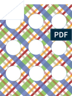 Plaid Blank Tag