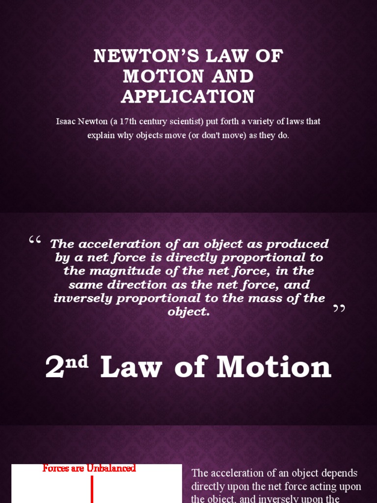 General Physics 1 Lesson-6.1 | PDF | Force | Acceleration
