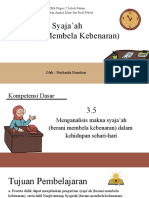 MATERI SYAJA'AH (Nurhaida Nasution)