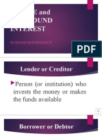 Calculate Simple vs Compound Interest