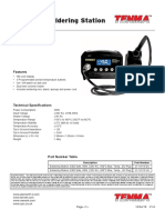 ESD Safe Soldering Station: Features