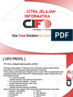 Company Profile CIFO - 2020