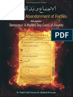 Unity & The Abandonment of Parties by Fawzan