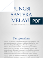 Tajuk 8 Fungsi Sastera Melayu