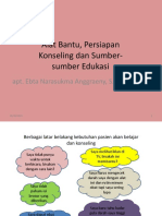 Alat Bantu, Persiapan Dan Sumber Konseling - 2021