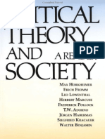 Critical Theory Society