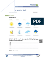 Lingua House weather vocabulary lesson