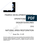 D10 Natural Area Restoration Guideline FNQROC Development Manual 11 05