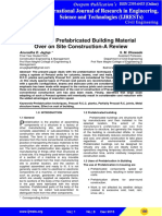 Prefabricated Construction Material