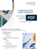 Construction Contract Audit