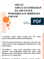 Analisa Parameter Fisika Dan Kimia Dalam Air