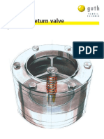 Guth Non-Return Valve: A Good Choice