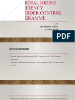 IDD Control Programme