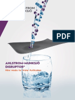 Ahlstrom-Munksjo Disruptor®filter Media For Water Purification