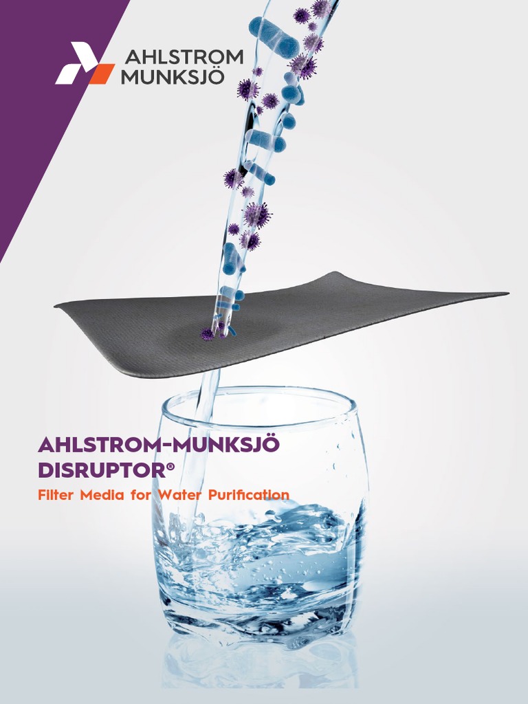 AhlstromMunksjo Disruptor®filter Media For Water Purification PDF