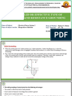 Solid or Effective Grounding and Resistance Grounding