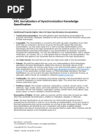 (MS-XSSK) : XML Serialization of Synchronization Knowledge Specification