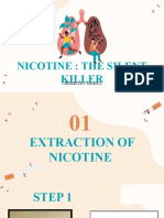Nicotine: The Silent Killer: Chemistry Sparkx
