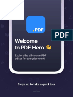 Welcome To PDF Hero: Explore The All-In-One PDF Editor For Everyday Work!