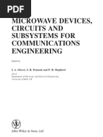 MTD Microwave Techniques and Devices TEXT