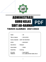 Adm Guru SD It Ar-Rahman 2021-2022
