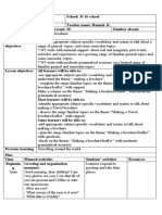 7A 3rd Lesson Plan