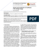 Intelligent Assessment and Prediction of Software Characteristics at The Design Stage