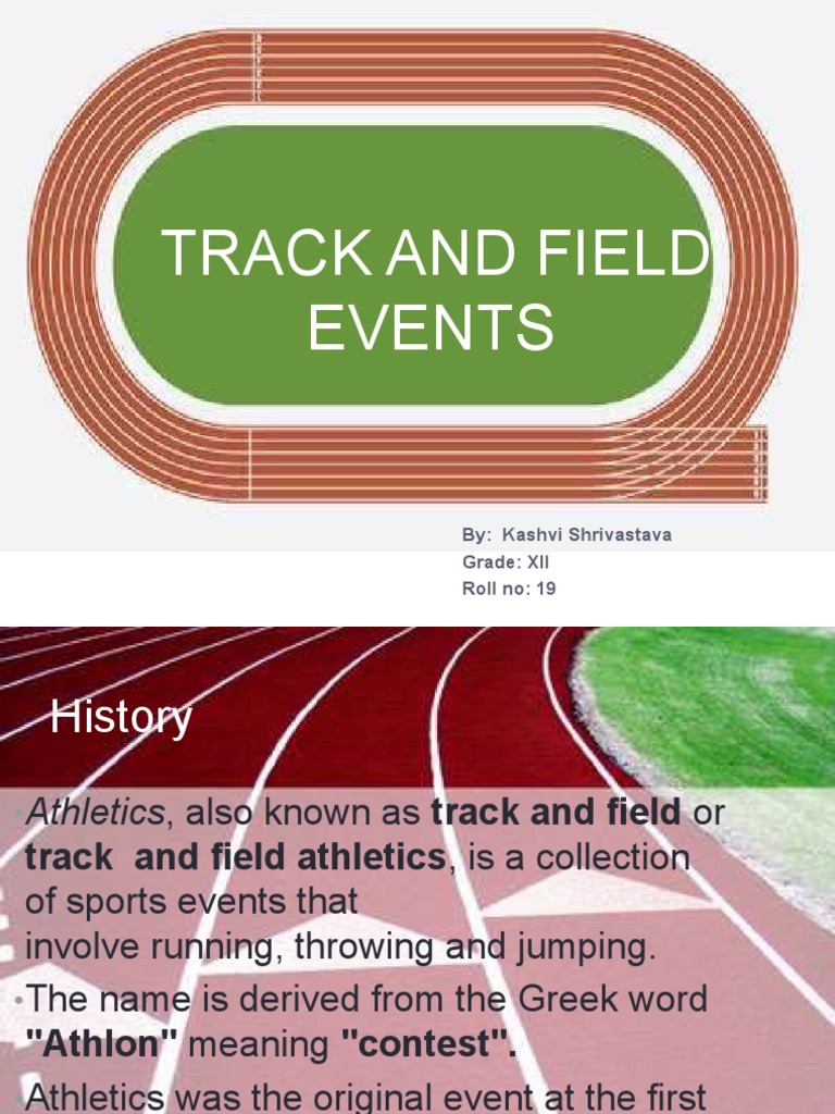 Physical Education Kashvi Track and Fields PDF Track And Field