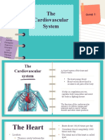 The Cardiovascular System: Group 1