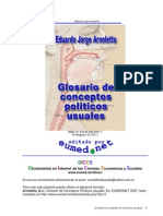 Glosario de Política