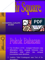 Tugas PPT Uji Chi Square Doi Risfinda Alfianti