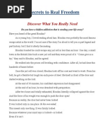 Download 7 Secrets to Real Freedom by bo sanchez by Pauline Joanne Arceo SN54405078 doc pdf