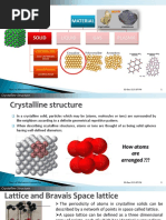 Crystal structure-Types 